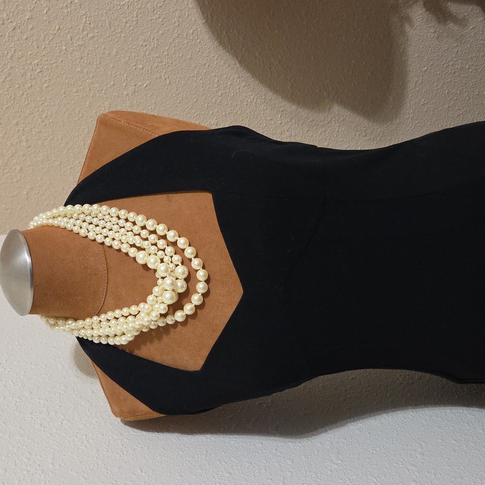 ￼￼￼￼￼J. Crew Faux Pearl Twisted Hammock Necklace 5 Strands Multiple Sizes